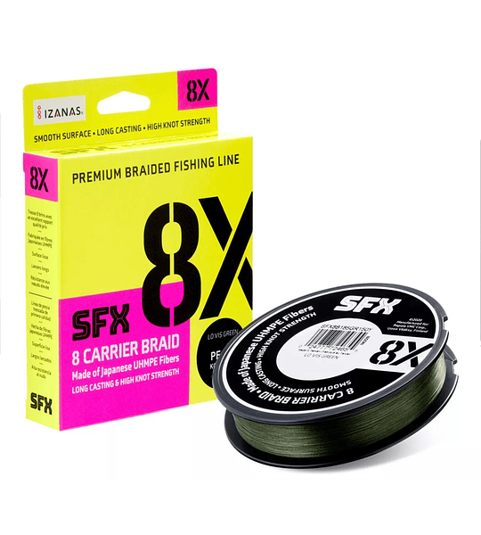 MULTIFILAMENTO SUFIX SFX 8X VERDE