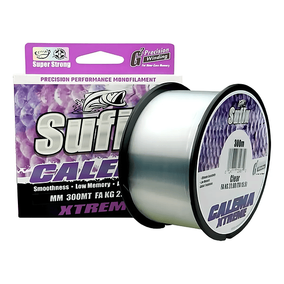 NYLON CALEMA XTREME 300M 0.40 CLARO