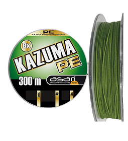 MULTIFILAMENTO KAZUMA ASARI 8X 300 MTS. VERDE