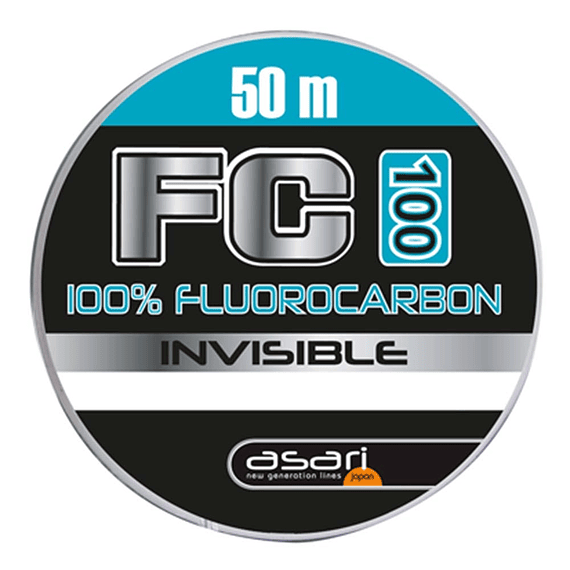 NYLON FLUOCARBONO ASARI FC100 CLEAR