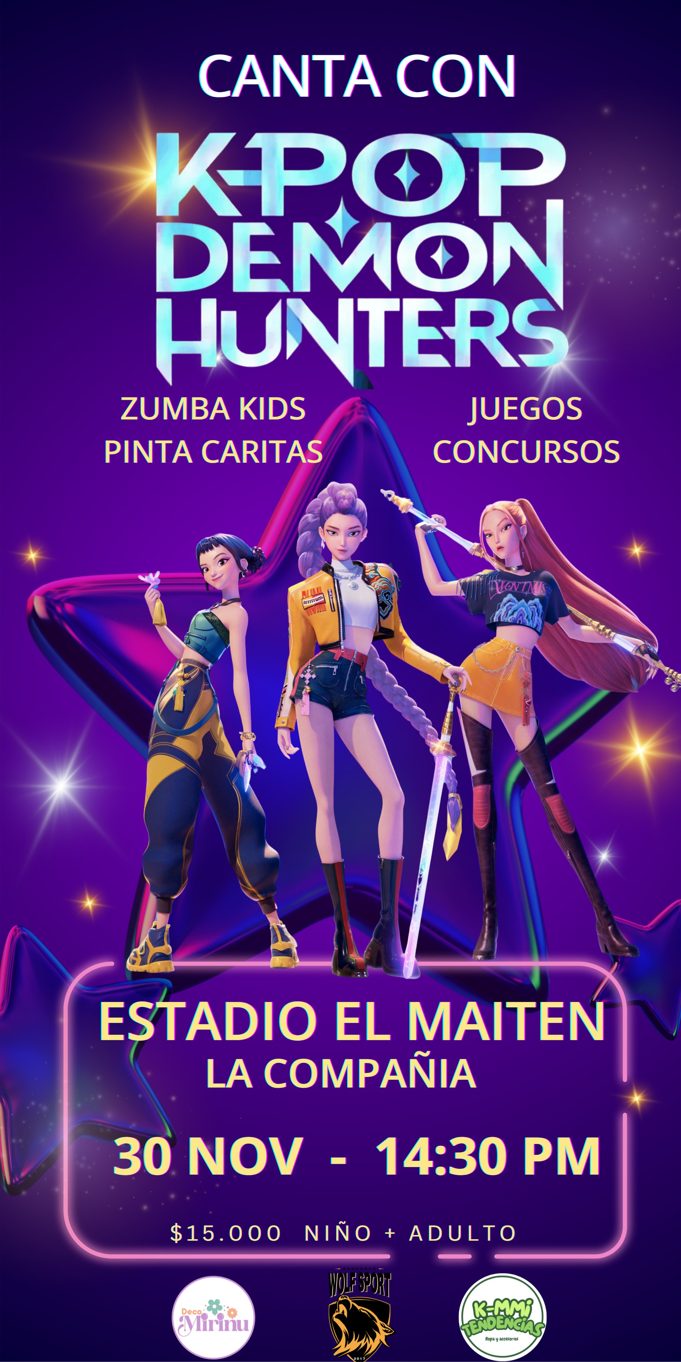 ENTRADA K-POP DEMON HUNTER