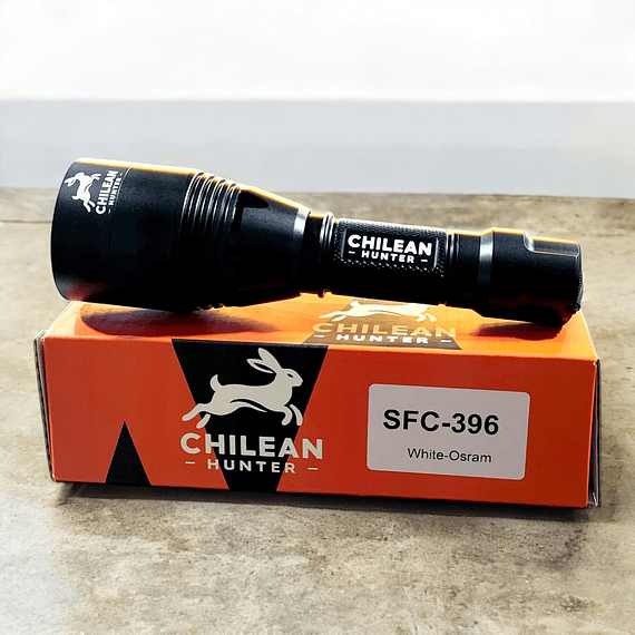 LINTERNA CHILEAN HUNTER OSRAM BLANCA