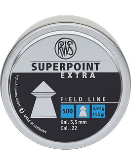 RWS SuperPoint Extra 5.5 14.5gr (500 unids)