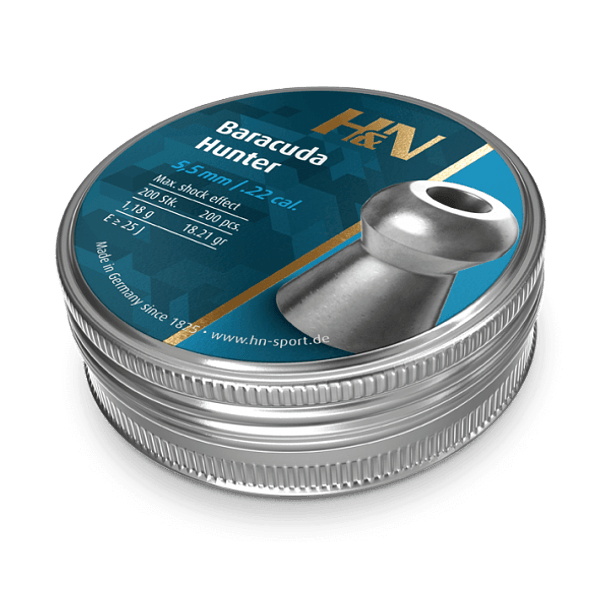 H&N Baracuda Hunter 5.5 18.21gr 200pcs