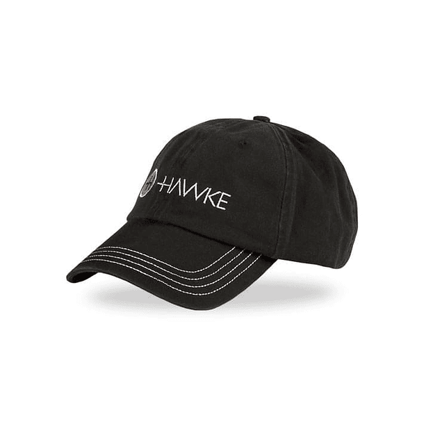 Hawke Distressed Cap Negro/Gris