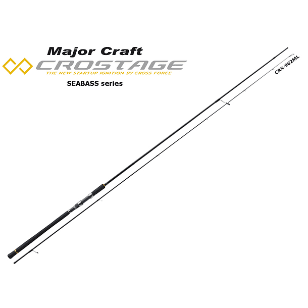 Majorcraft Crostage CRX- 902ML Sea Bass  2.76 mt  10-30gr