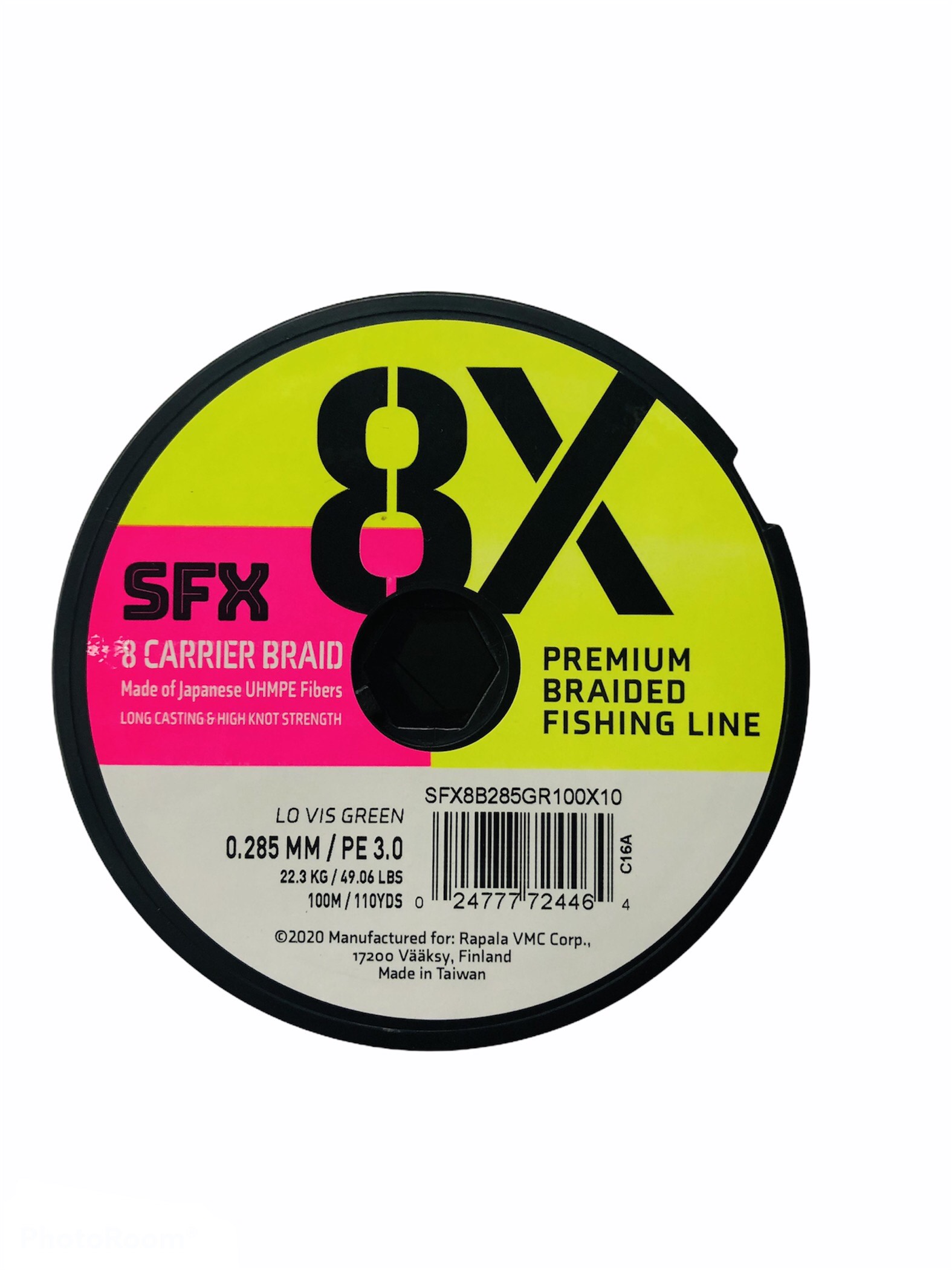 SUFIX SFX 8X 0.28 MM / 200 MT (Amarillo)