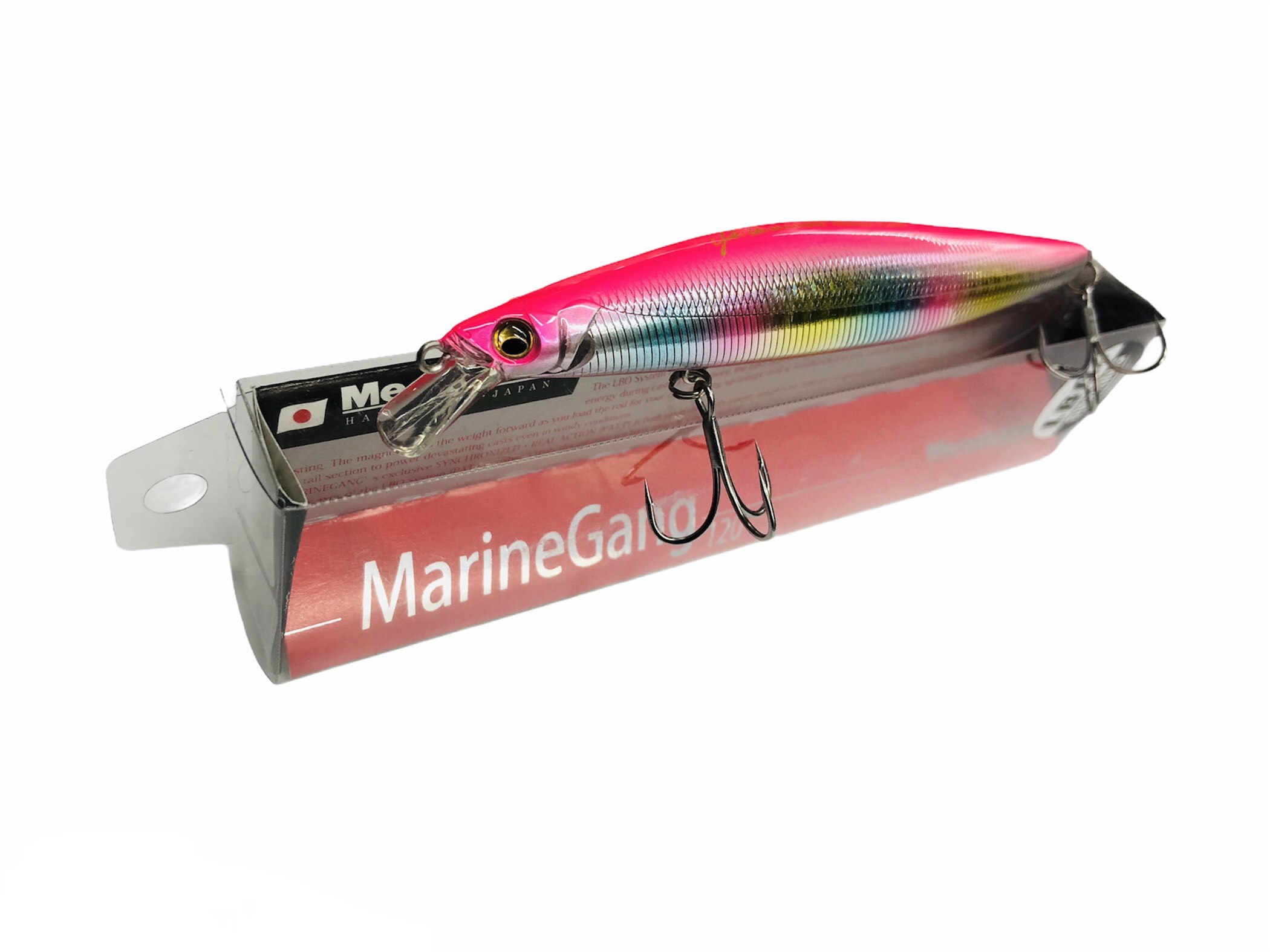 Megabass MarineGang 120s 22gr (Pink Back Rainbow)