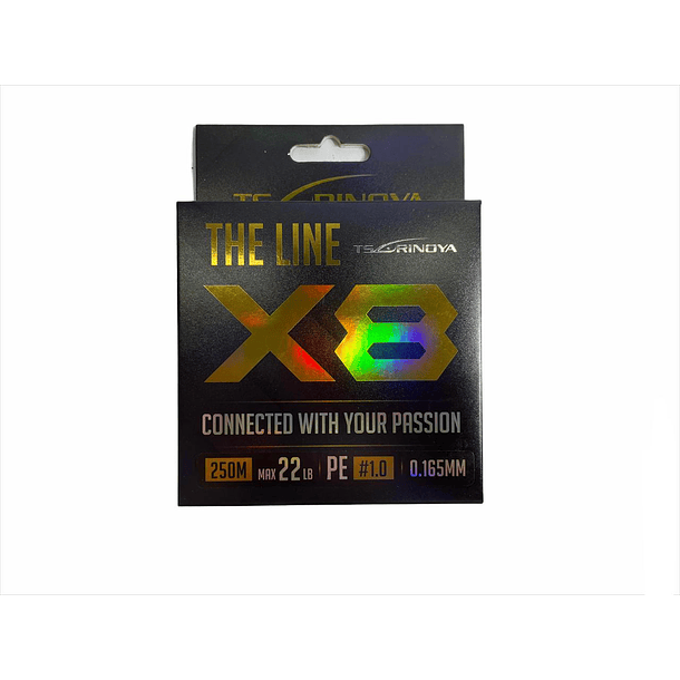 Tsurinoya the line 0.16mm 250mts 22lbs (Verde limon)
