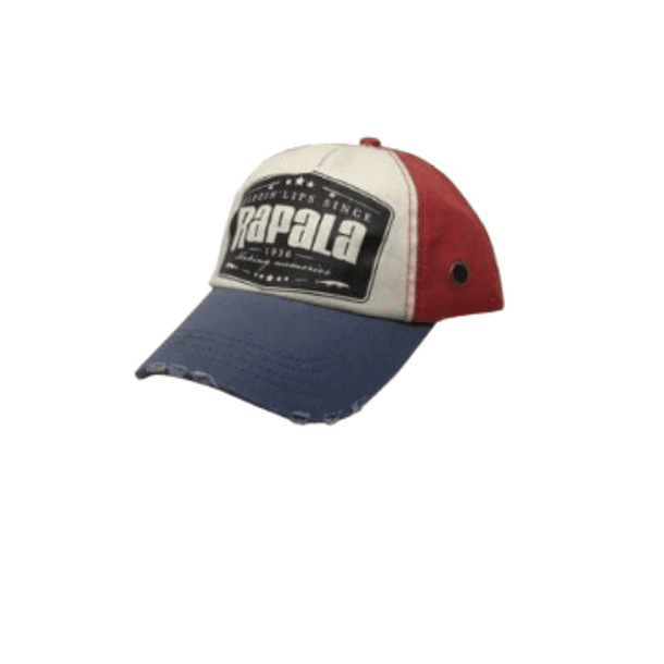 Gorro rapala Rojo/blanco/celeste