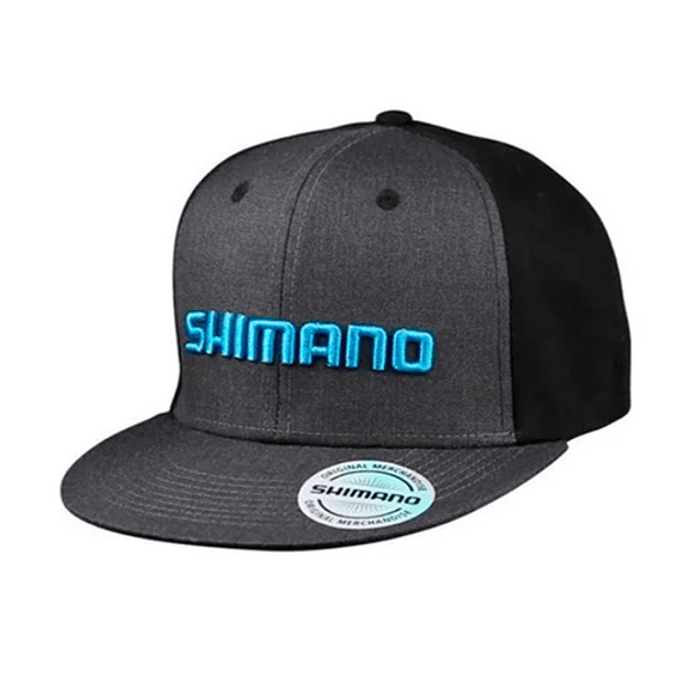 Gorro Shimano Flat Visor- Black With Gray 