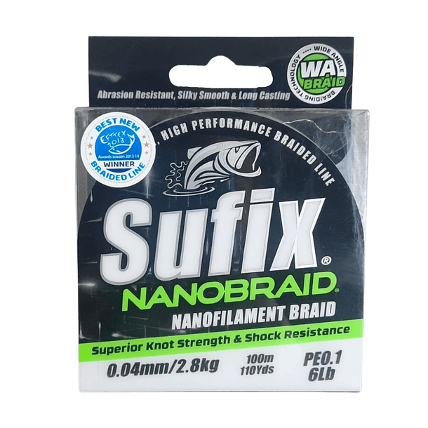 SUFIX NANOBRAID NANOFILAMENTO 0.04MM - 100M