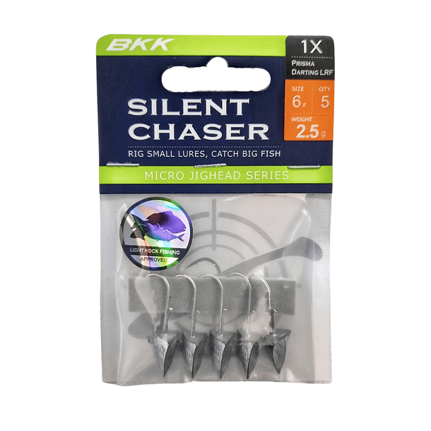 MICRO JIGHEAD BKK SILENT CHASER #6/ 2.5 GR / Prisma Darting
