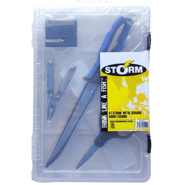 Kit De Pesca Storm Caja De Herramientas 4 Piezas 1