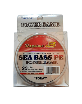 Toray Seabass PE PowerGame Daytime 20 lbs/ 150m