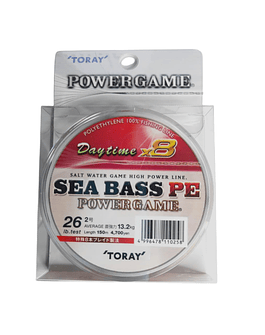 Toray Seabass PE PowerGame Daytime 26 lbs/ 150m