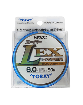 Toray Fluorocarbono  Lex Hyper 6.0 de 50m