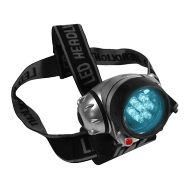 LINTERNA FRONTAL 7LEDS+ 2 