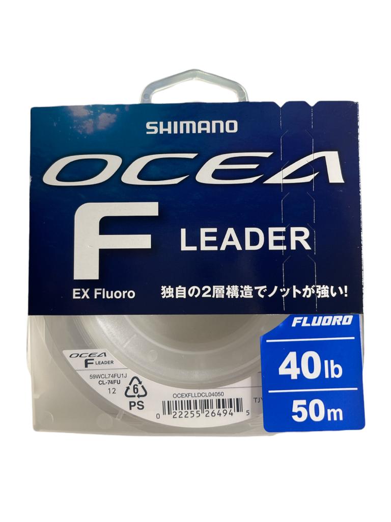SHIMANO OCEAN LEADER FLUOR 50M 0 .577MM 40LB