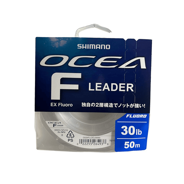 SHIMANO OCEAN LEADER FLUOR 50M 0 .476MM 30LB