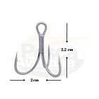 Triple BKK Fangs 63-UA size 4 - 8unid. 2