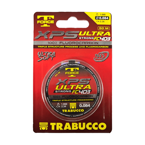 Trabucco Fluorocarbono  XPS Ultra Strong FC 403 / 0.084mm/ 1.060kg