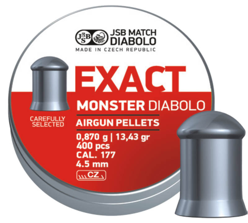 JSB Exact Monster Diabolo 4.5mm/ 13,43gr / 400pcs