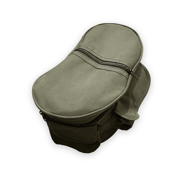 Bolso para pesca verde olivo 2