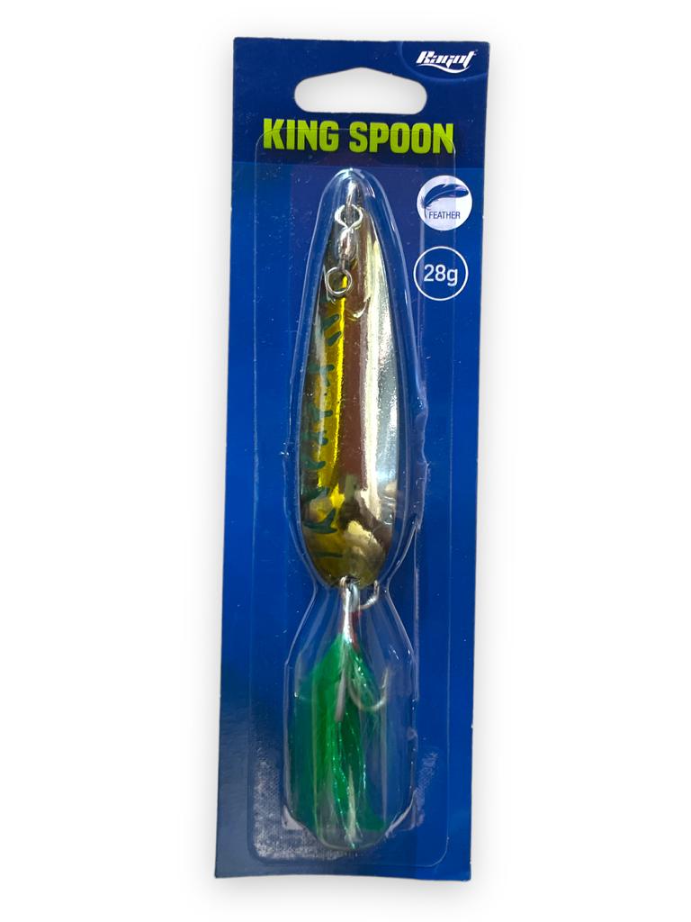 Cuchara de pesca King Spoon 28gr Verde