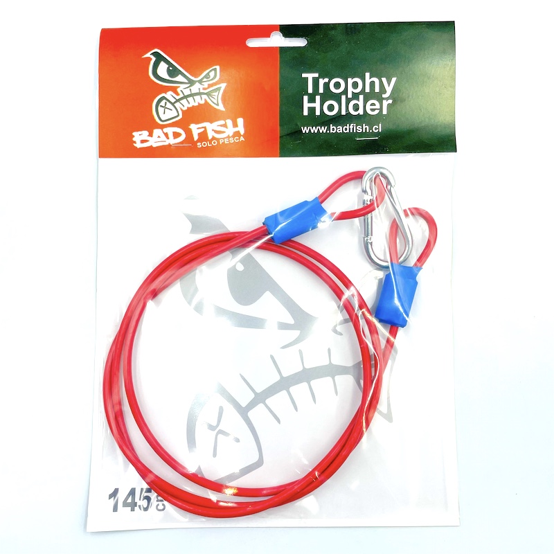 PORTA PEZ BAD FISH TROPHY HOLDER ROJO