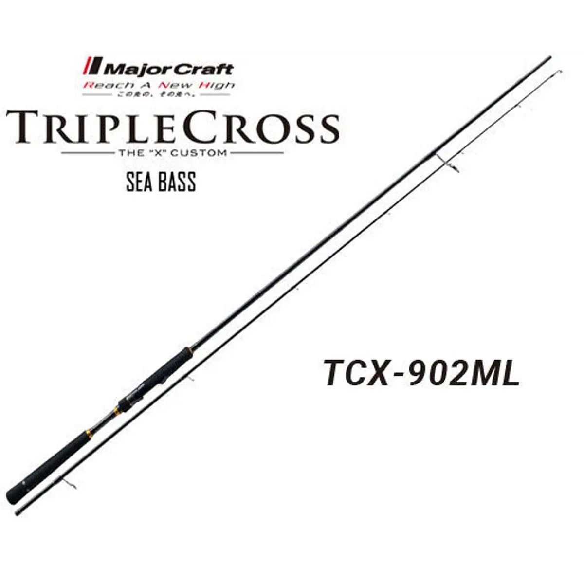 Majorcraft Triplecross TCX- 902ML Sea Bass 2.74mt 10-30g