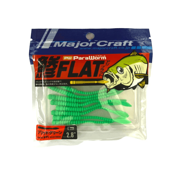 ParaWorm Aji Flat Majorcraft 2.8 pulgadas    2