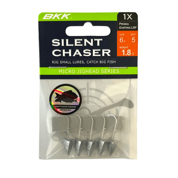 Silent Chaser #6 de  1.8g / 5unidades / Prisma Darting LRF 1
