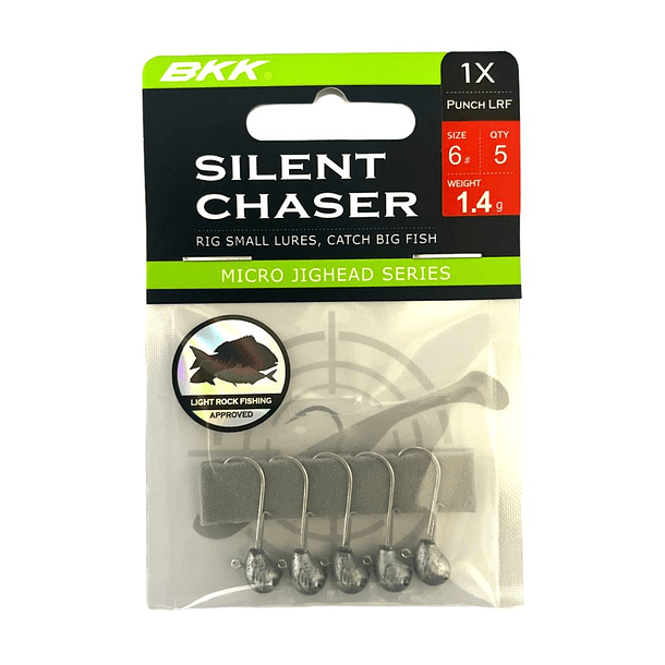 Silent Chaser #6 / 1.4g  / 5unidades / Punch LRF