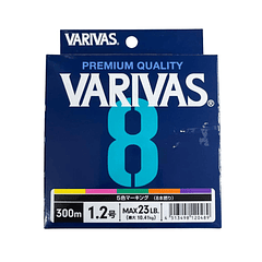 Varivas Linea Trenzada 1.2 / 10.41kg/ 300m/ Multicolor 