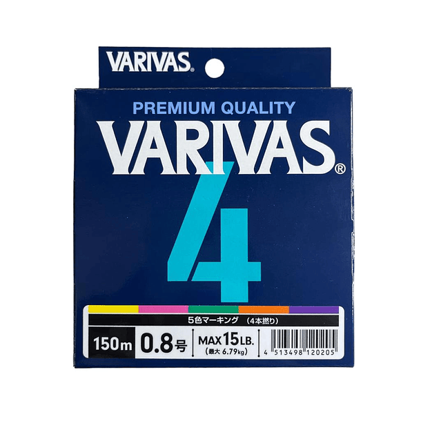 Varivas Linea Trenzada PE4 / 0.8 /6.79kg/ 150m 1