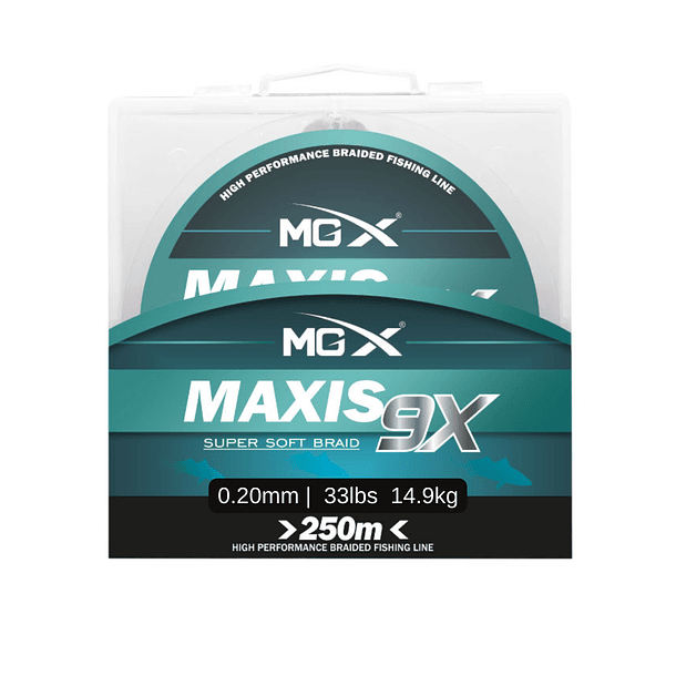 Multifilamento MGX Maxis SSB 9 0.20mm / 14.9kg/ 250m 1