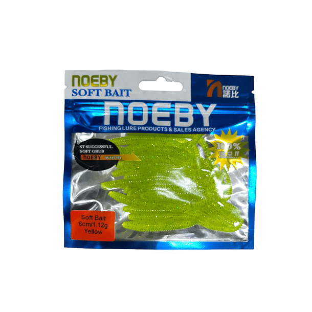 Vinilos Noeby Soft Bait 1.12g/ 8cm 3