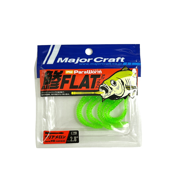 ParaWorm Aji Flat Majorcraft 2.8 pulgadas    6