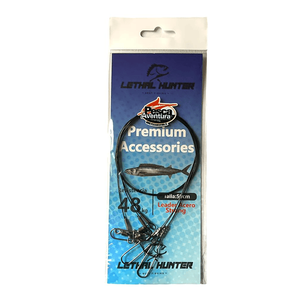 Leader de Acero  Lethal Hunter 48kg 