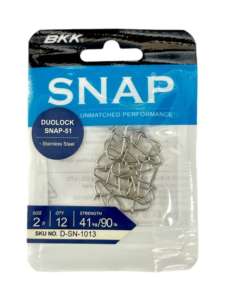 Bkk Duolock snap #2 (12 unidades)  1.6cm