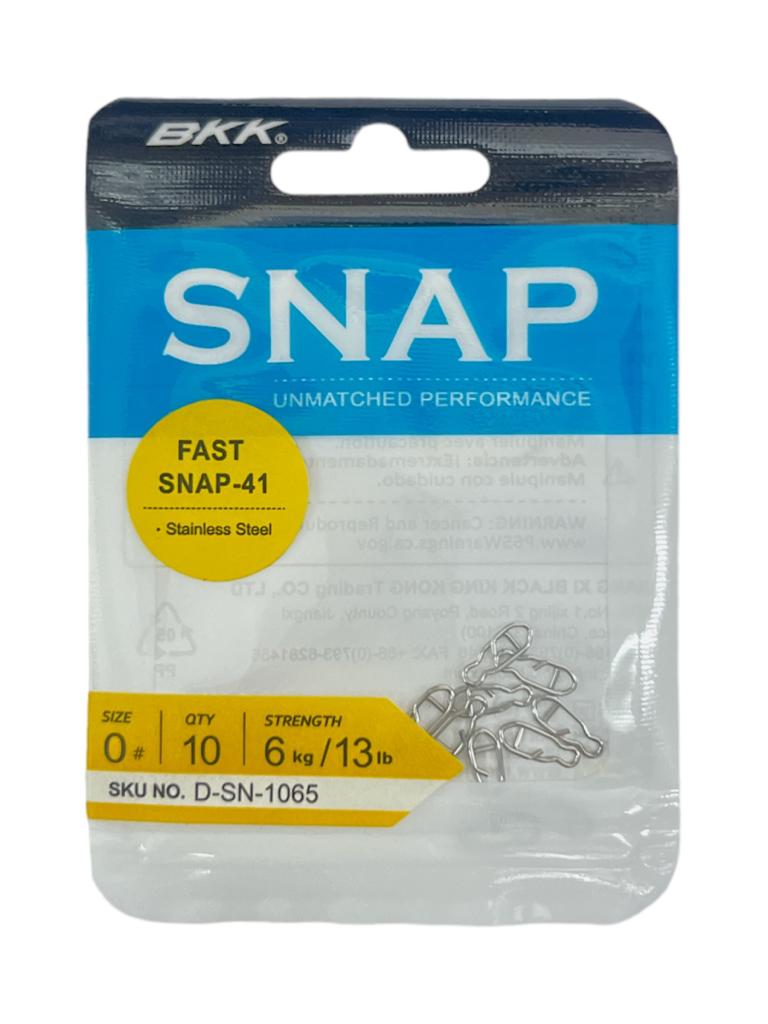 Bkk Fast snap-41 #0 (10 unidades) 6kg