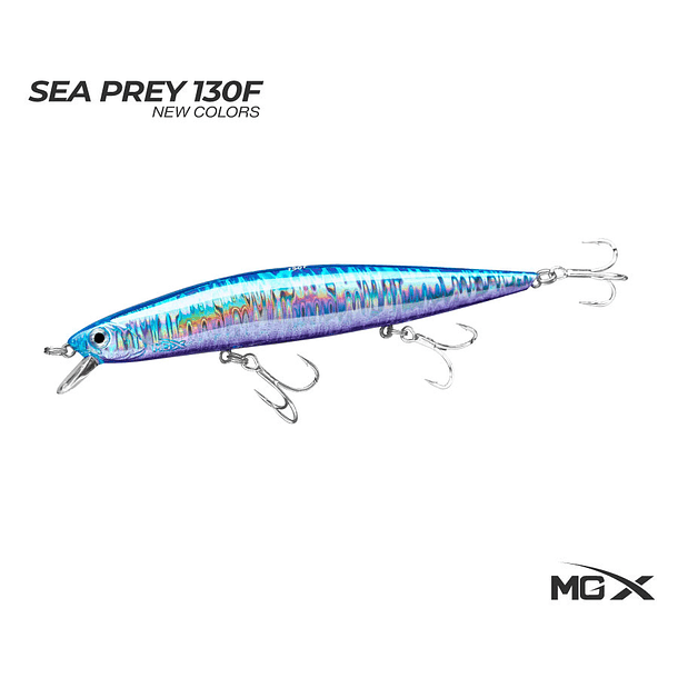 MGX Sea Prey 130F - Flash Purple Belly
