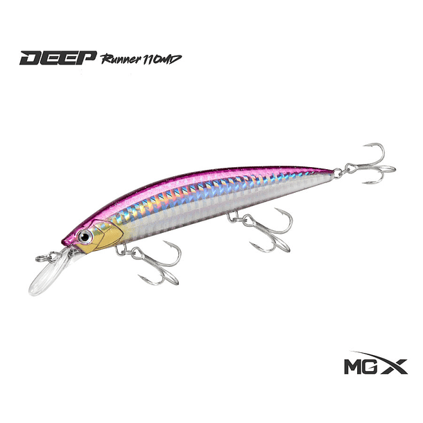 MGX Deep Runner 110MD - Purple Back II