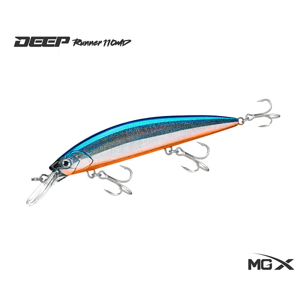 MGX Deep Runner 110MD -Orange Belly Blue Back