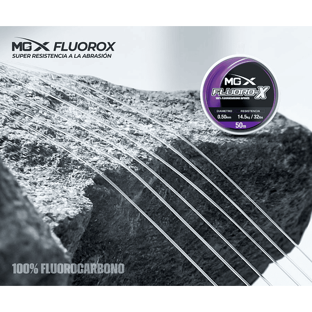 Fluorocarbono MGX Fluoro-X  0.50mm  50m 2