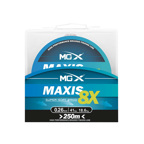 Multifilamento MGX Maxis SSB X8 0.26mm 1