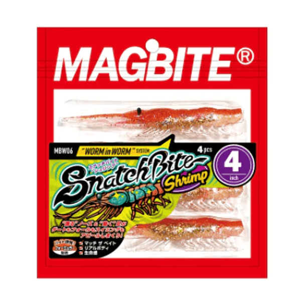 Magbite Snatch Bite Shirmp 4 pulgadas 1