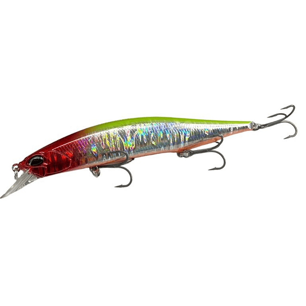 Duo Realis Jerkbait 130SP Chartback Red Head OB