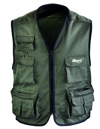 Chaleco de pesca Ragot de 10 Bolsillos